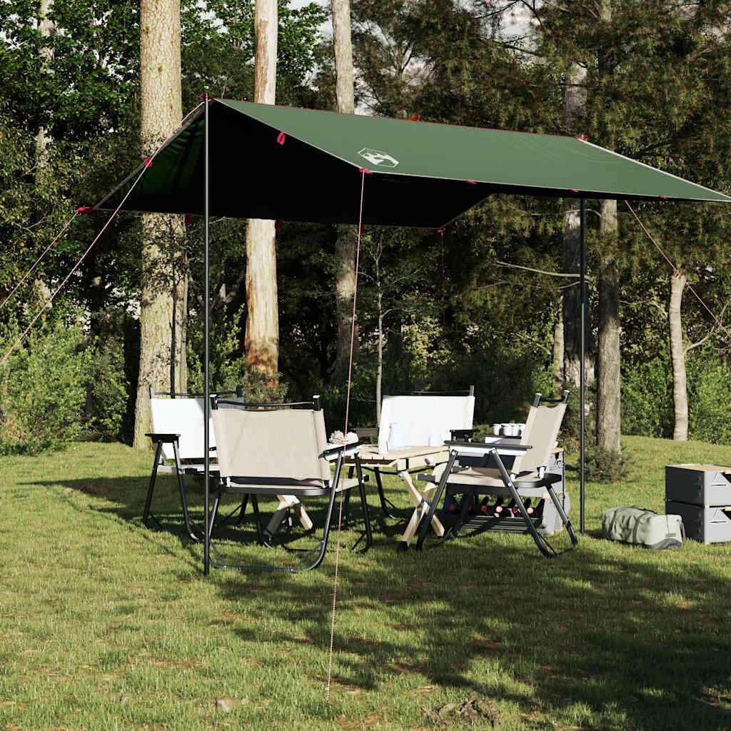 Vidaxl - Auvent De Camping Étanche Polyvalent 300x294 Cm Vert - Tente - Vert - 2 Places - Decathlon