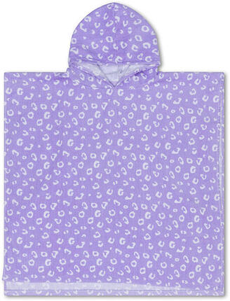 Poncho de plage - Bleu - Leopard - 65 x 65 cm