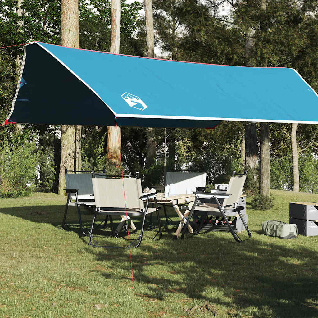 Vidaxl - Canopée De Camping Étanche 500x294 Cm En Bleu - Tente - Bleu - 2 Places - Decathlon