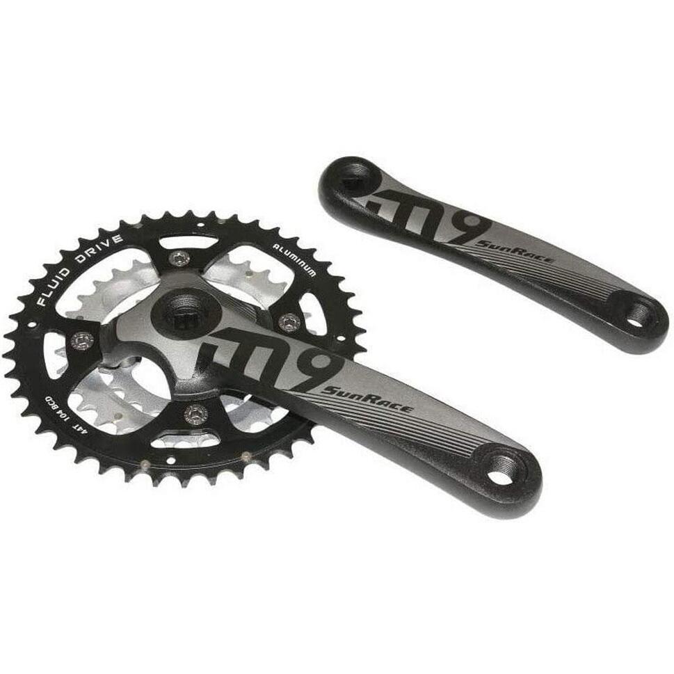 Mechanizm Korbowy Fcm914 Aluminium - 9 Biegów - 175 Mm 44-32-22T - Oś Kwadratowa