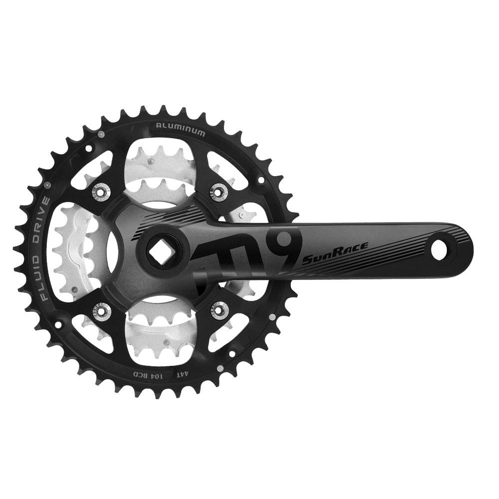 SUNRACE Guarnitura per mountain bike in alluminio Sunrace M9