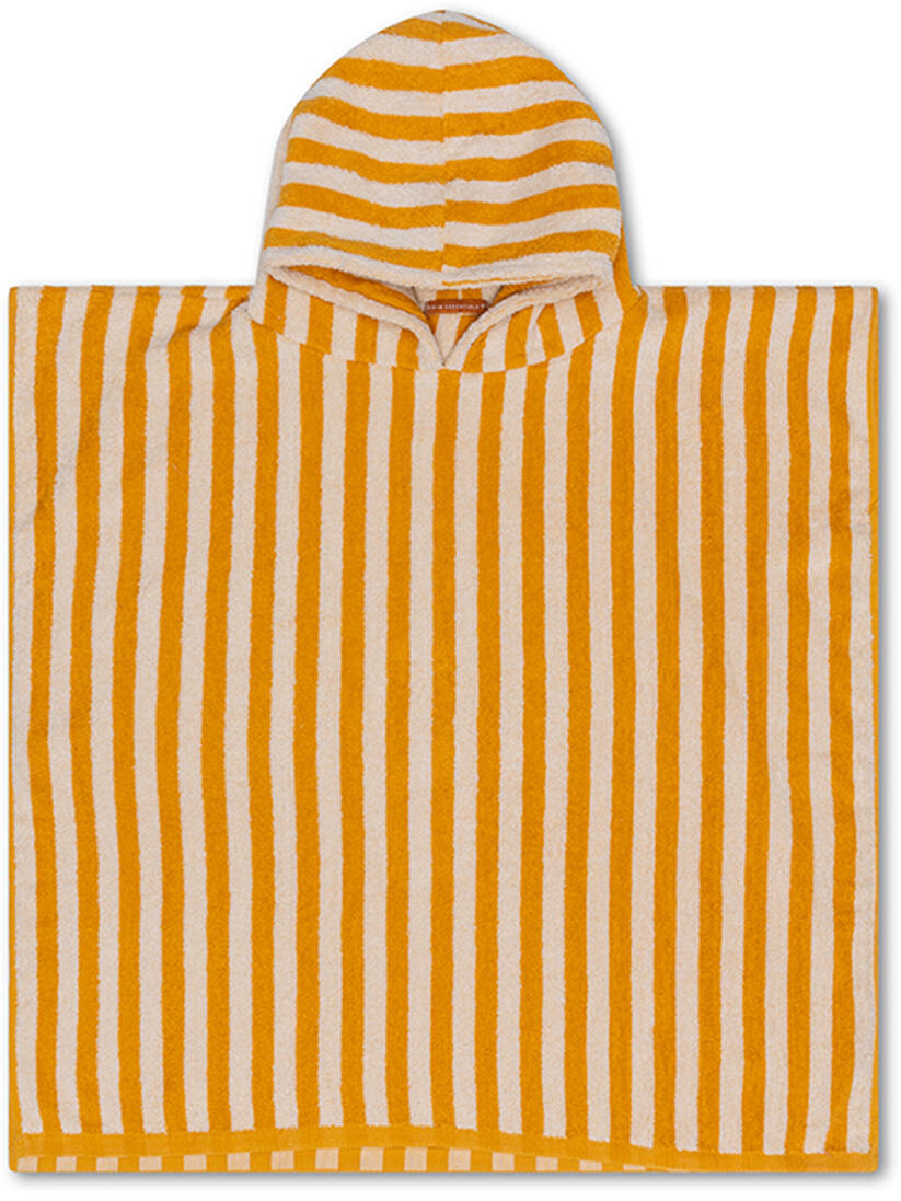 SWIM ESSENTIALS Luxe Strandponcho  Yellow striped