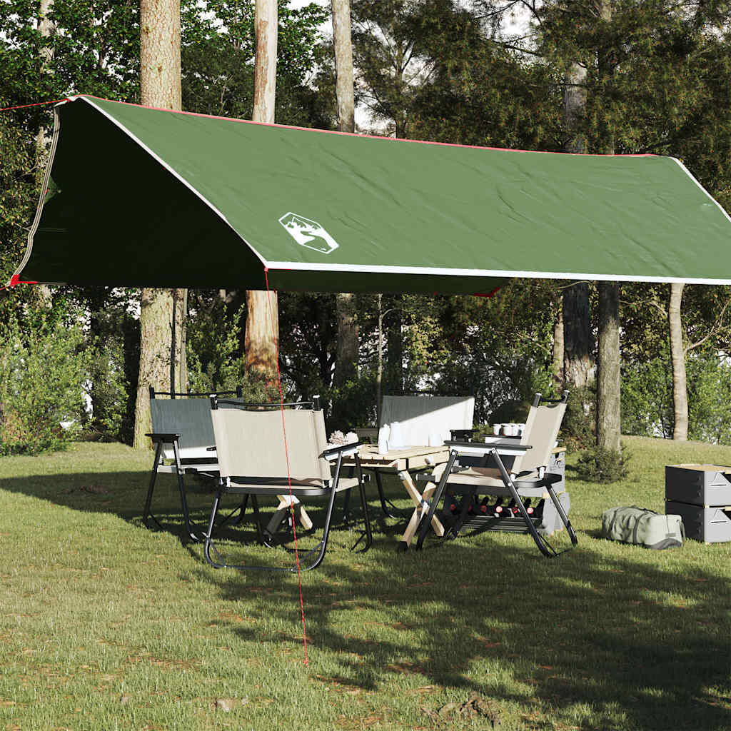 Vidaxl - Auvent De Camping Étanche 500x294 Cm En Vert - Tente - Vert - 2 Places - Decathlon