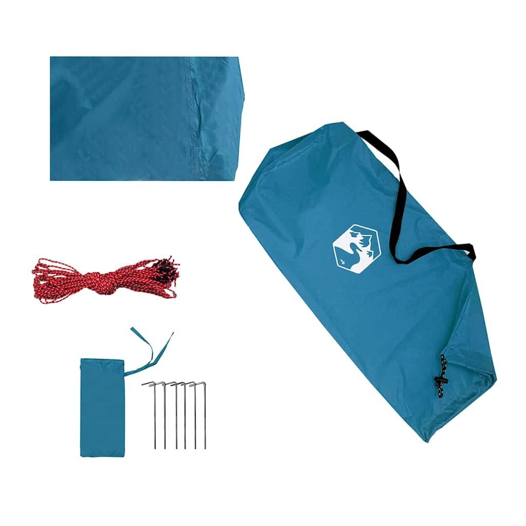 VidaXL Auvent de camping imperméable 420 x 440 cm bleu 7/7