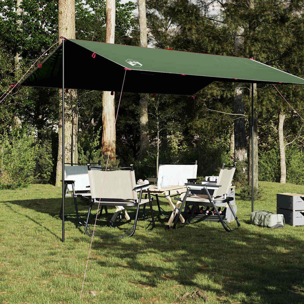 Vidaxl - Auvent De Camping Étanche 360x294 Cm En Vert - Tente - Vert - 2 Places - Decathlon