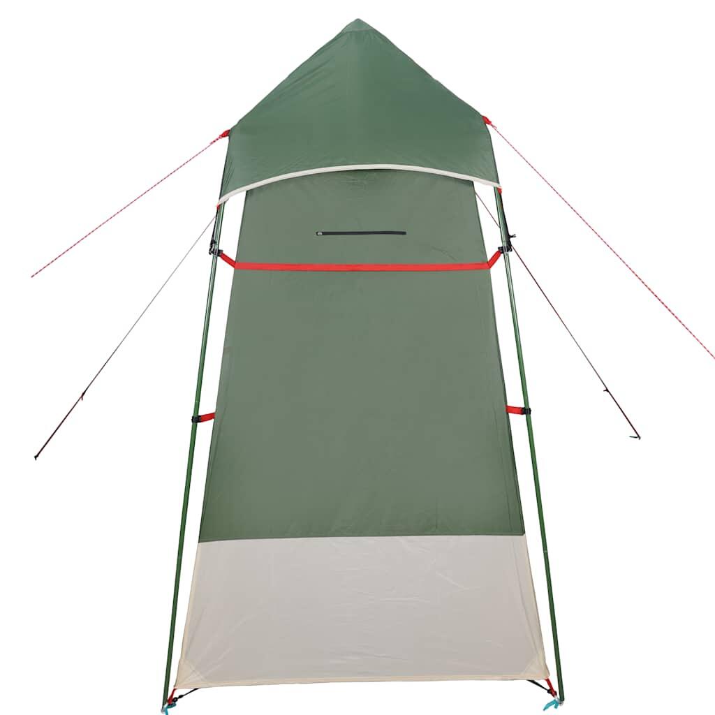 Tente WC et douche VidaXL imperméable verte 121 x 121 x 225 cm 7/7
