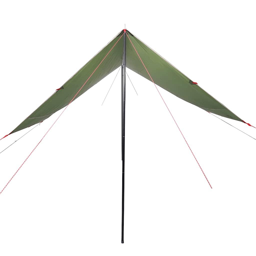 Auvent de camping VidaXL 430x380x210 cm vert 3/7