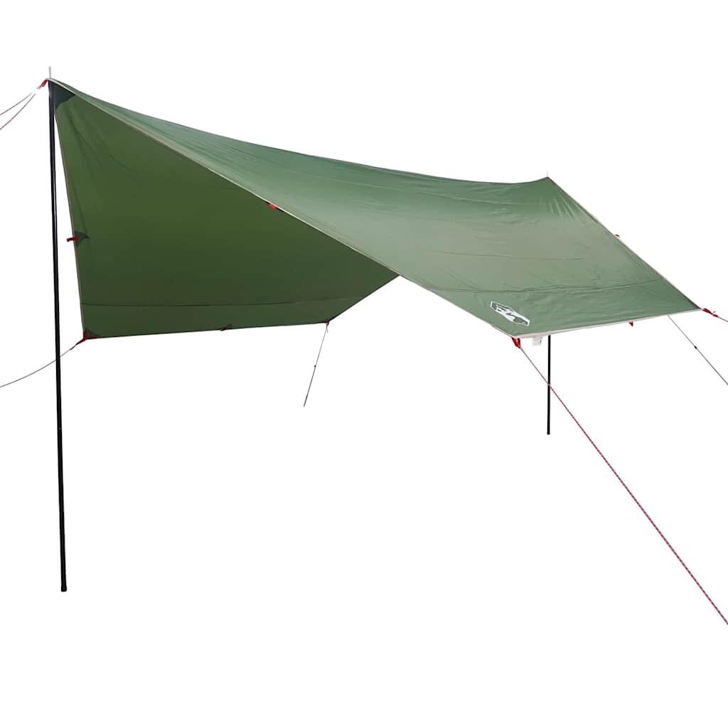 Auvent de camping VidaXL 430x380x210 cm vert 2/7