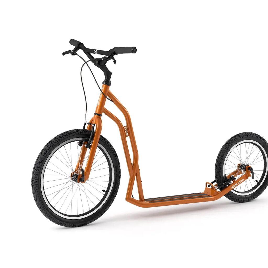 Yedoo S2016 Sturdy Orange Scooter for Adventurous Rides
