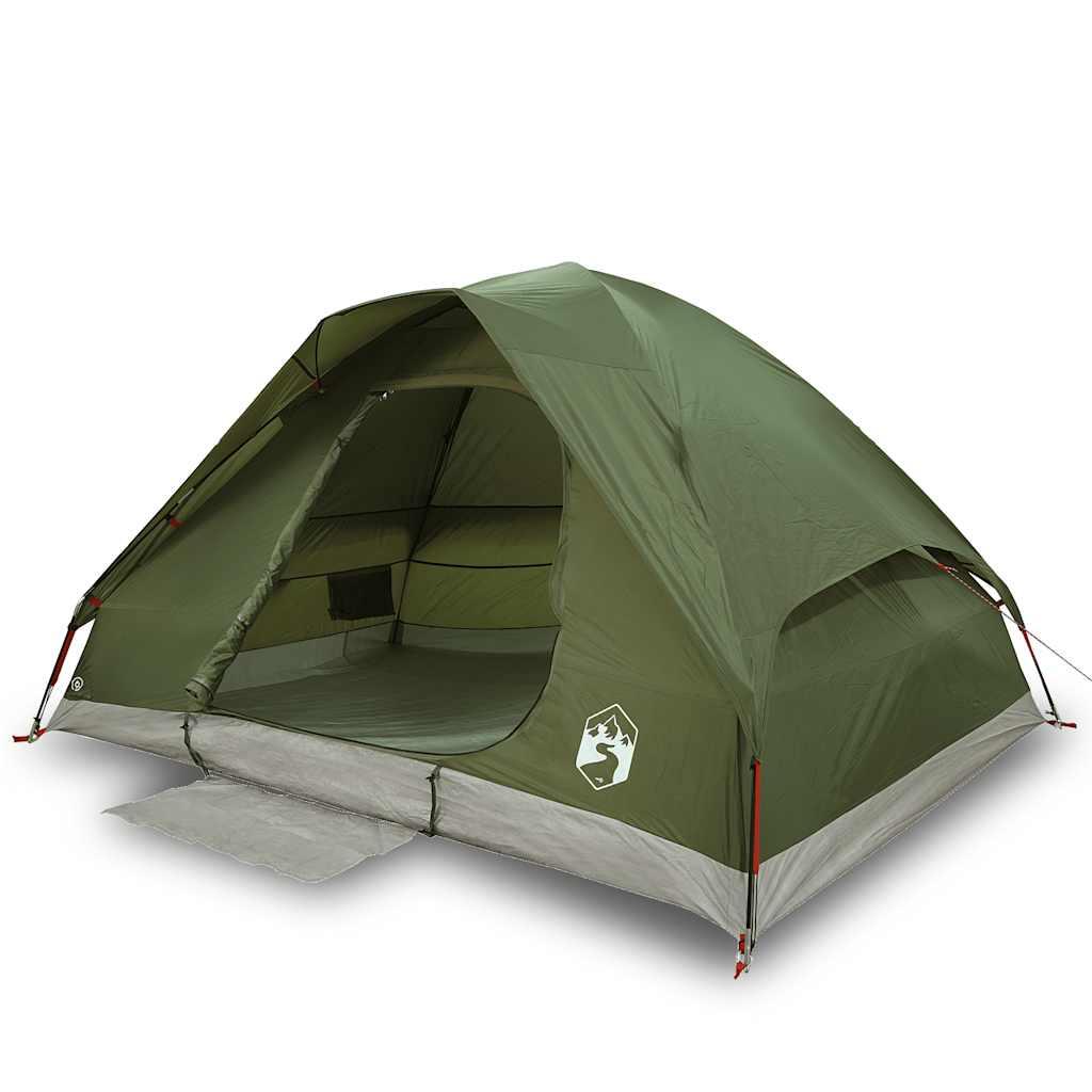 Tenda a cupola VidaXL 2 persone impermeabile verde oliva 2/7