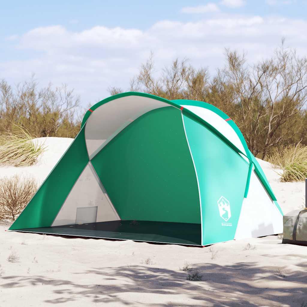 Vidaxl - Vidaxl Tente De Plage 2-personnes - Pop-up Imperméable Vert De Mer - Tente - Bleu - 2 Places - Decathlon