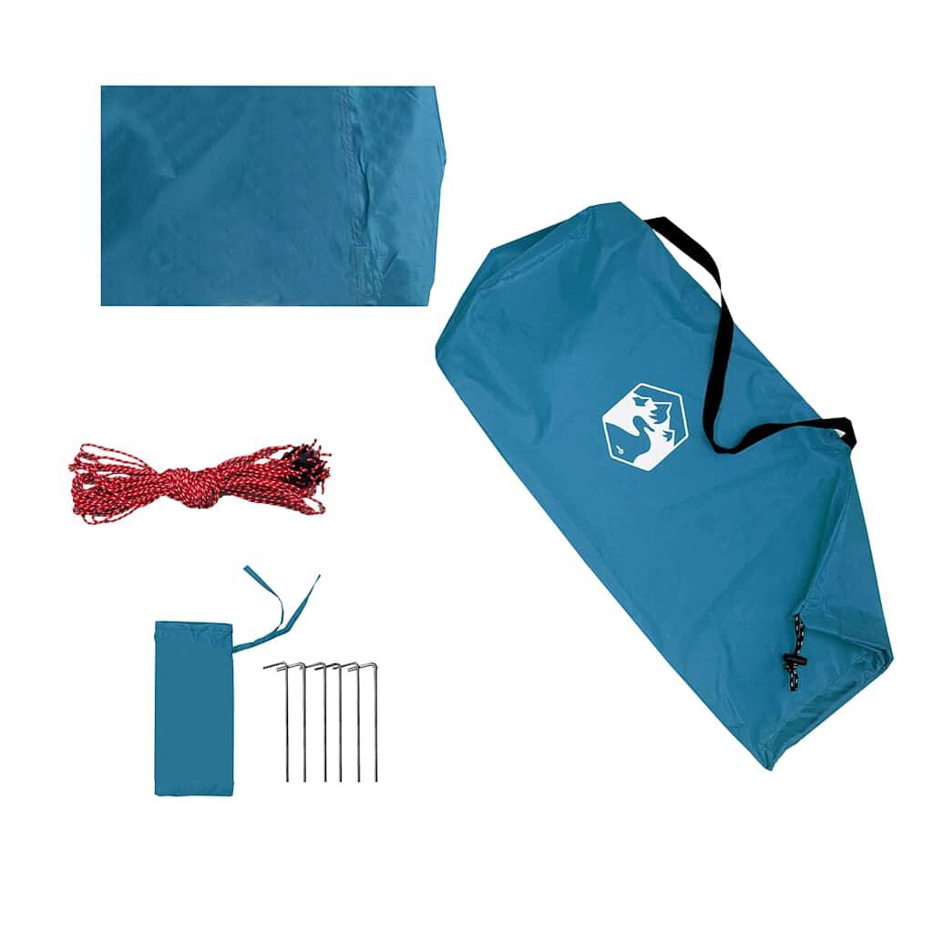 VidaXL Auvent de camping étanche 360x294 cm bleu 7/7