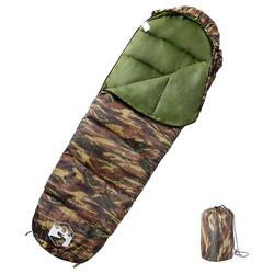 Sac de couchage vidaXL motif camouflage