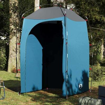 VidaXL Duschzelt Wasserdicht Blau für Camping