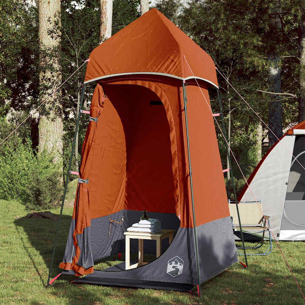 Vidaxl - Tente De Toilette Imperméable Vidaxl En Orange - Tente - Orange - 2 Places - Decathlon