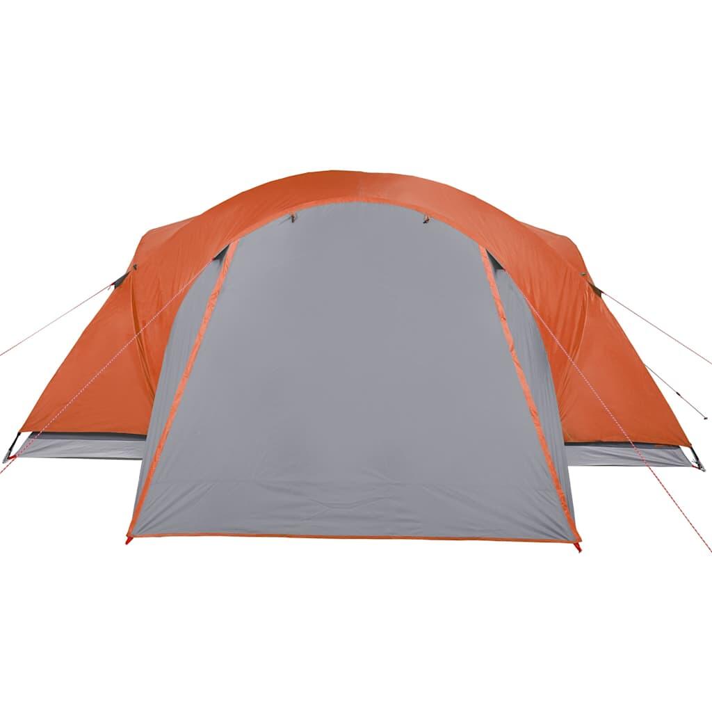 Vidaxl Tente Familiale Crossvent 8 Personnes Imperméable en Orange 7/7