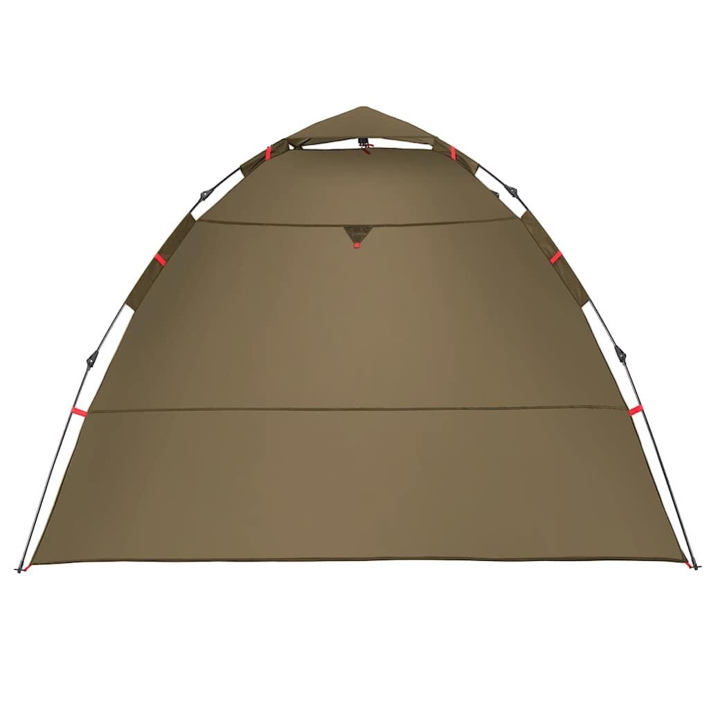 Tente de pêche VidaXL 4 personnes à ouverture rapide olive 7/7