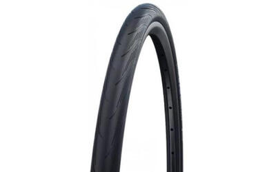 Buitenband spijsr plus 28 x 1.35" / 35-622 - zwart met reflectie