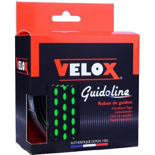 Velox - Guidoline Velox Bicolore 3.0 Noir Vert (2 Pièces - Guidon - Vert - Decathlon