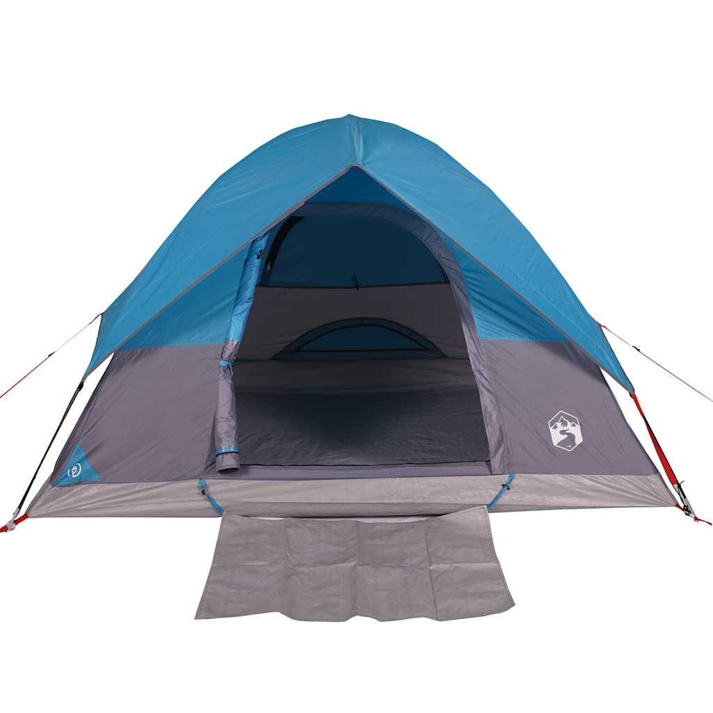 Tente Dôme Vidaxl 2 Personnes - Imperméable Bleu 7/7