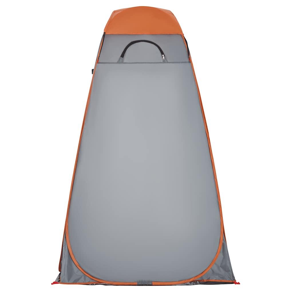 VidaXL Pop-Up Datenschutzzelt Wasserdicht Grau und Orange 7/7