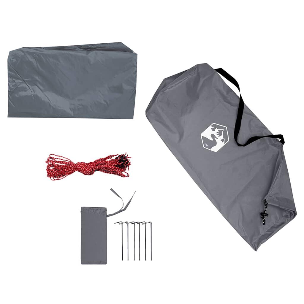 VidaXL Auvent de camping étanche 420 x 440 cm gris et orange 7/7