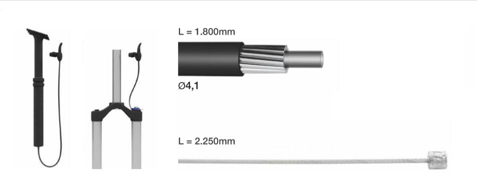 Kabelkit Voor Dropper Zadelpen / Remote Lock-Out 5/5