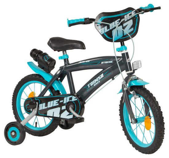 Toimsa | Kinderfiets | Blue ice | Aluminium | Zwart | boys' |