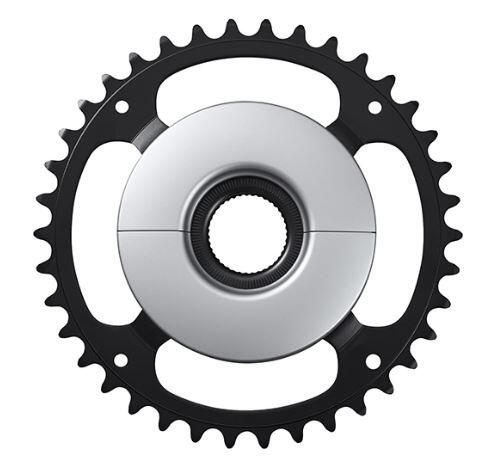 Plateau avec double garde-chaîne Shimano FC-E6100 /SM-CRE61 2/2