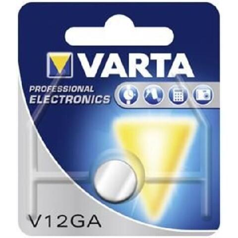Varta V12GA (LR43) Alkaline-Knopfzelle 1,5 V 67 mAh 2/4
