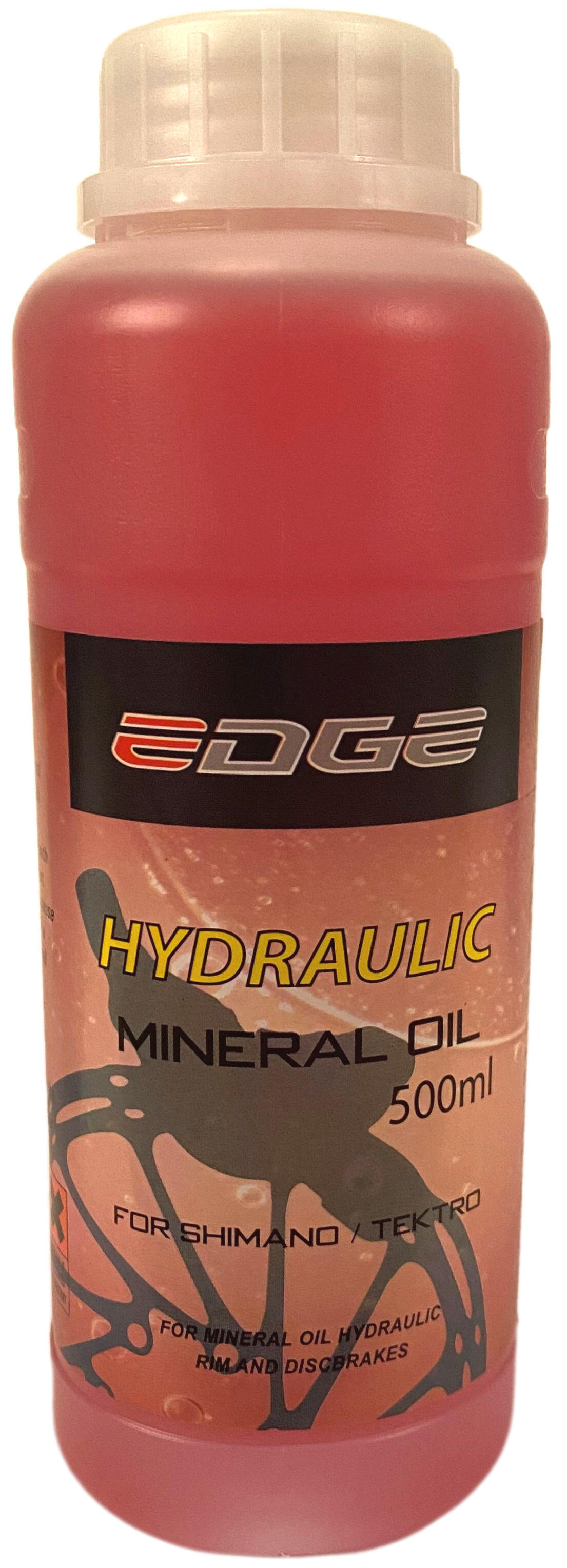 Huile minérale de bord de liquide de frein - rouge (500 ml) 2/2