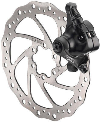 Schijfremset mechanisch md-m500 voorkant met 180 mm remschijf