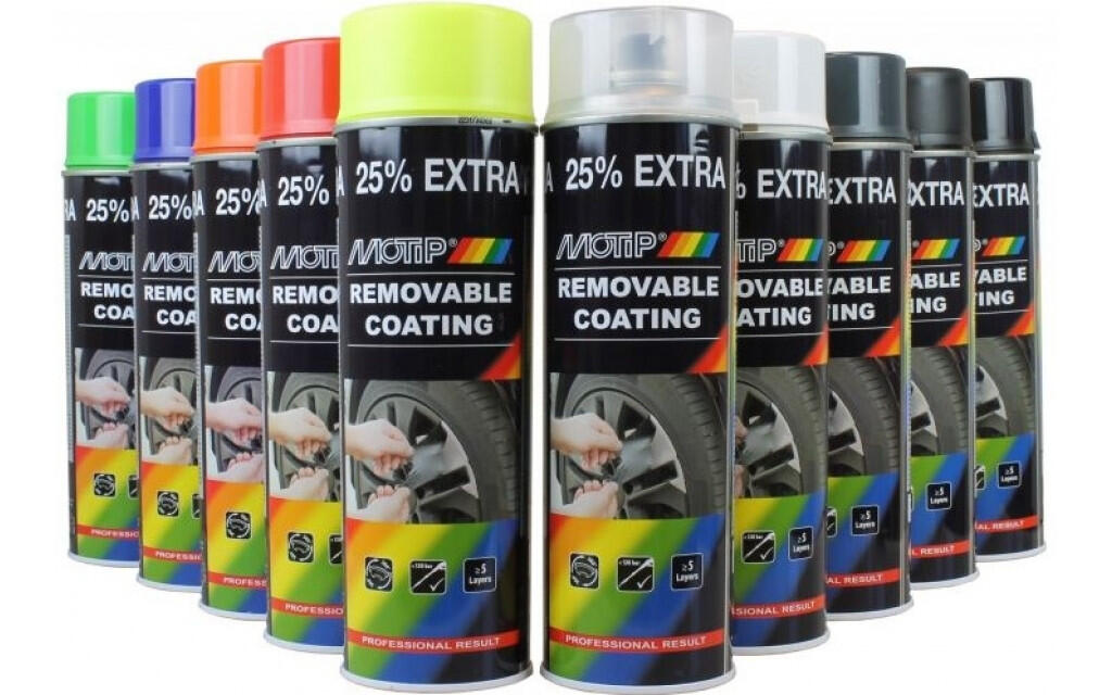 Spraylastic MOTEIP WHITE HAUT GLOSS (500 ml) 2/2