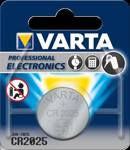 Batterie de cellules de bouton Varta CR2025 2/5