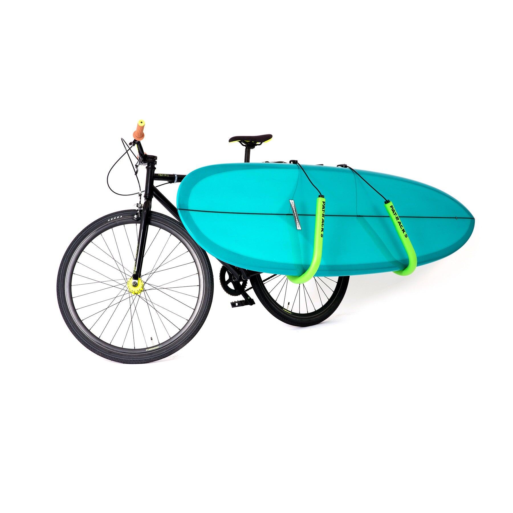 Porte-surf Pour Vélo Réglable En Aluminium - Support Pour Planches Courtes - Facile à Installer Et Retirer - 5