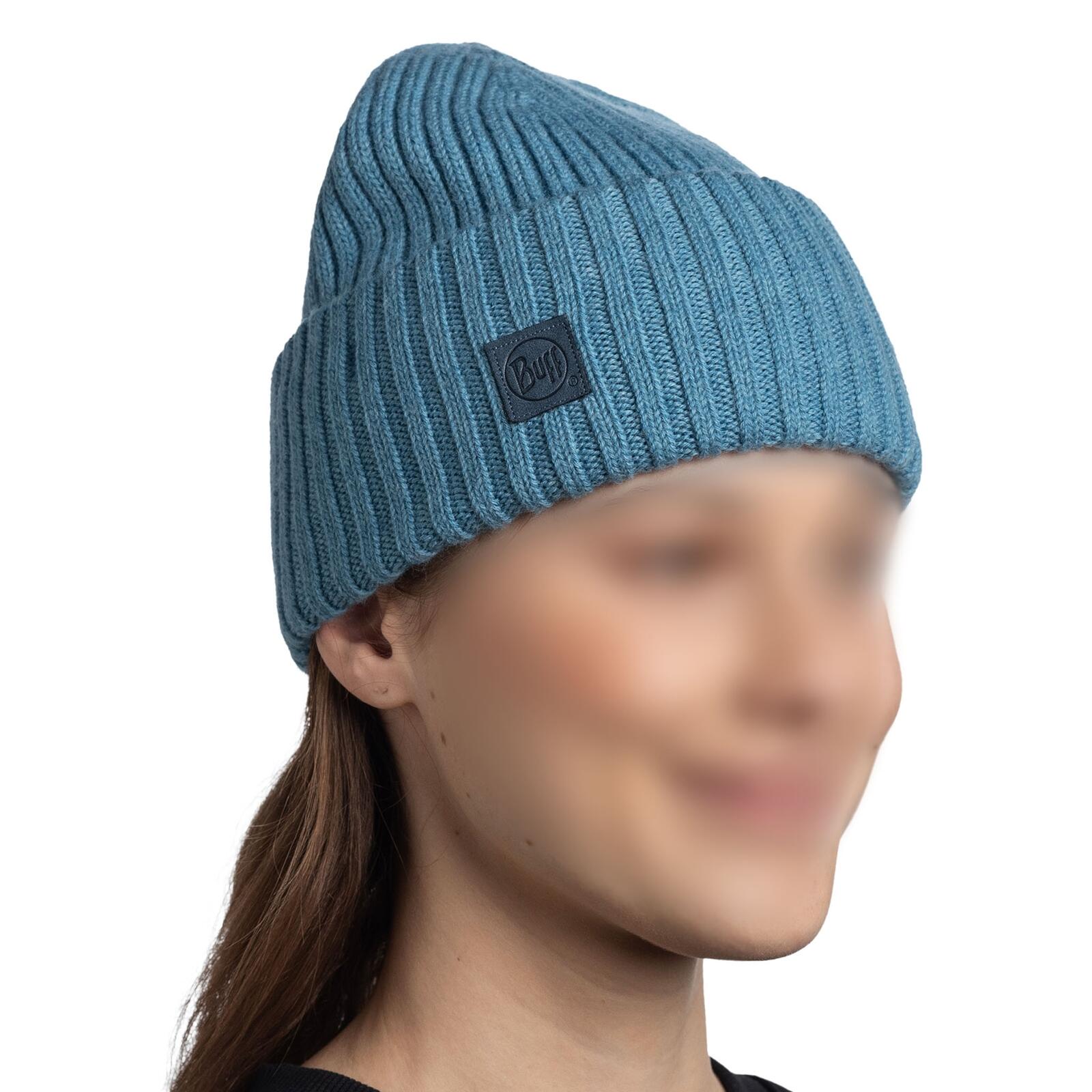 Gorro Knitted Unisex Buff Azul 3/7