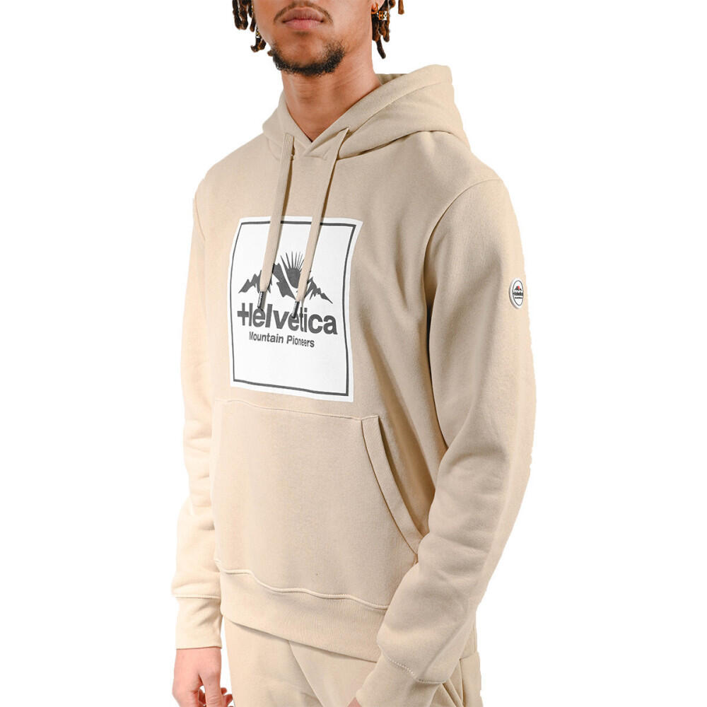 Felpa Helvetica SWEAT A CAPUCHE HOMME VISCOMPTE HELVETICA 6/7