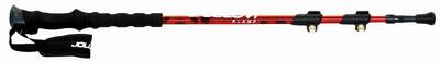 Trekking stok joluvi klamp rood