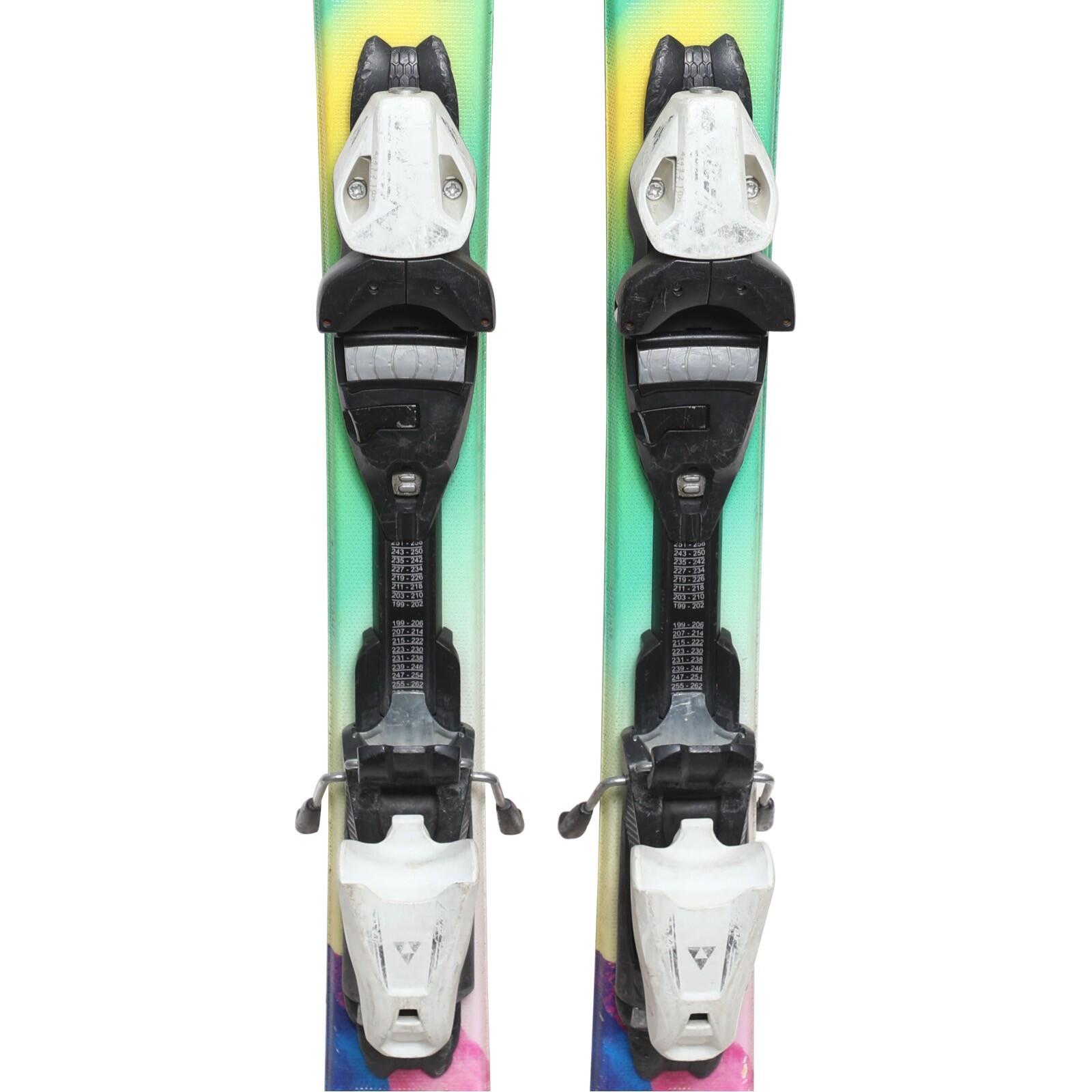RECONDITIONNE - Ski Junior Fischer Koa + Fixations 3/4