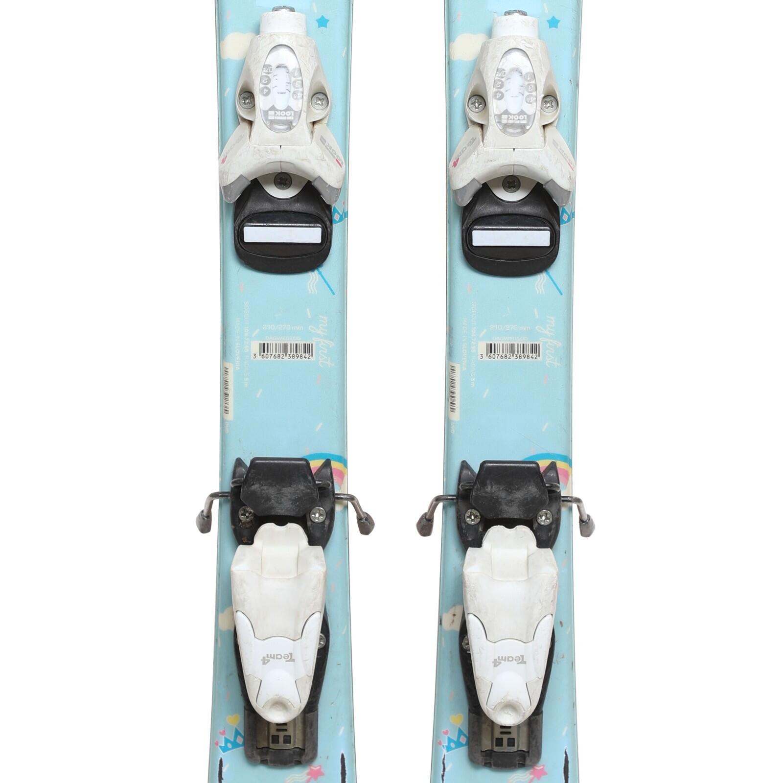 RECONDITIONNE - Ski Junior Dynastar My First Licorne + Fixations 3/4