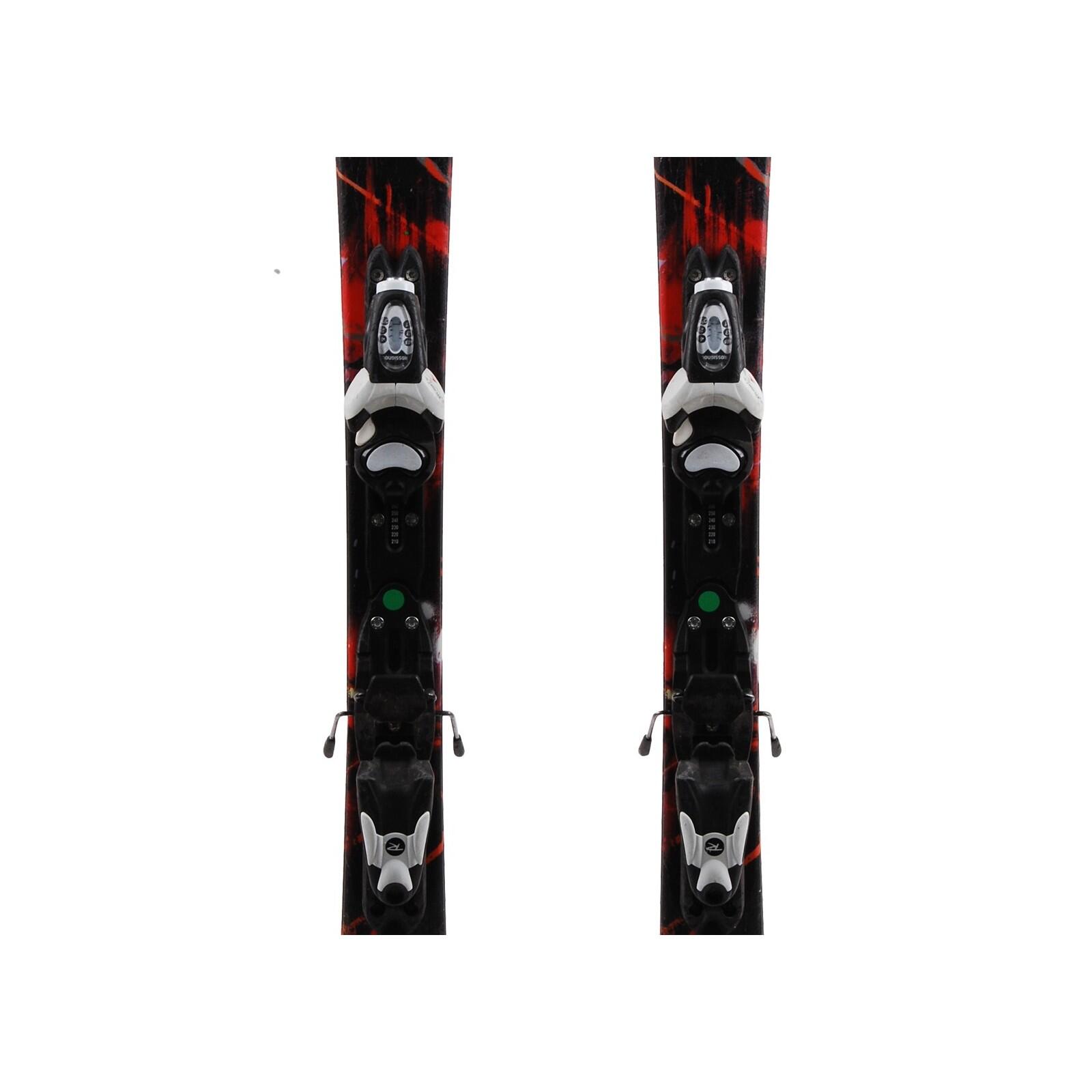 TWEEDEHANDS - Ski Occasion Junior Rossignol Scimitar + Fixations - GOEDE 3/5