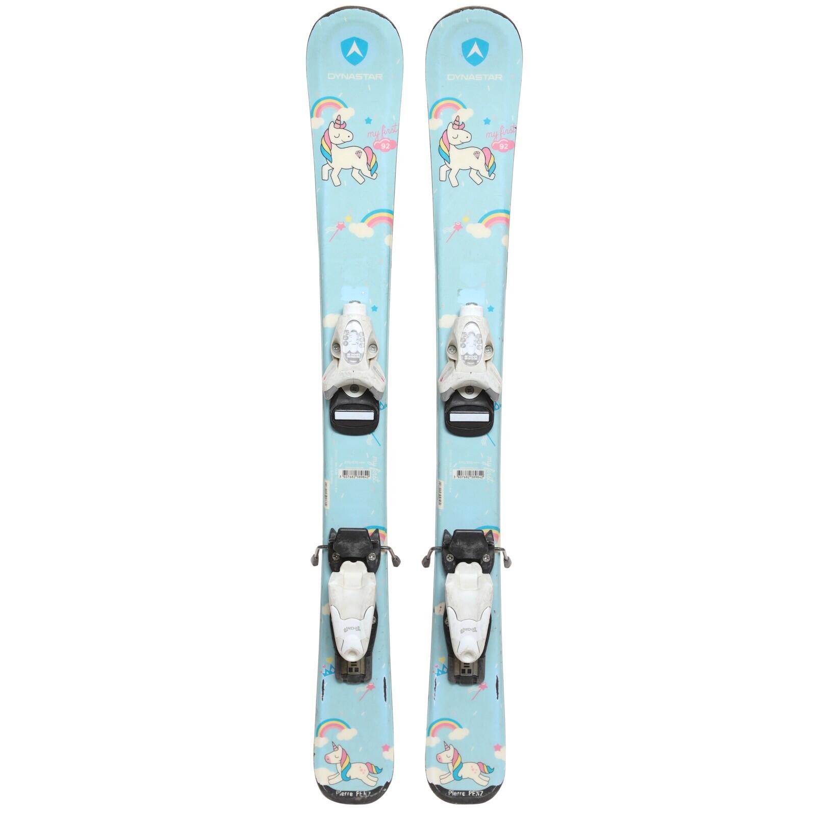 RECONDITIONNE - Ski Junior Dynastar My First Licorne + Fixations 2/4