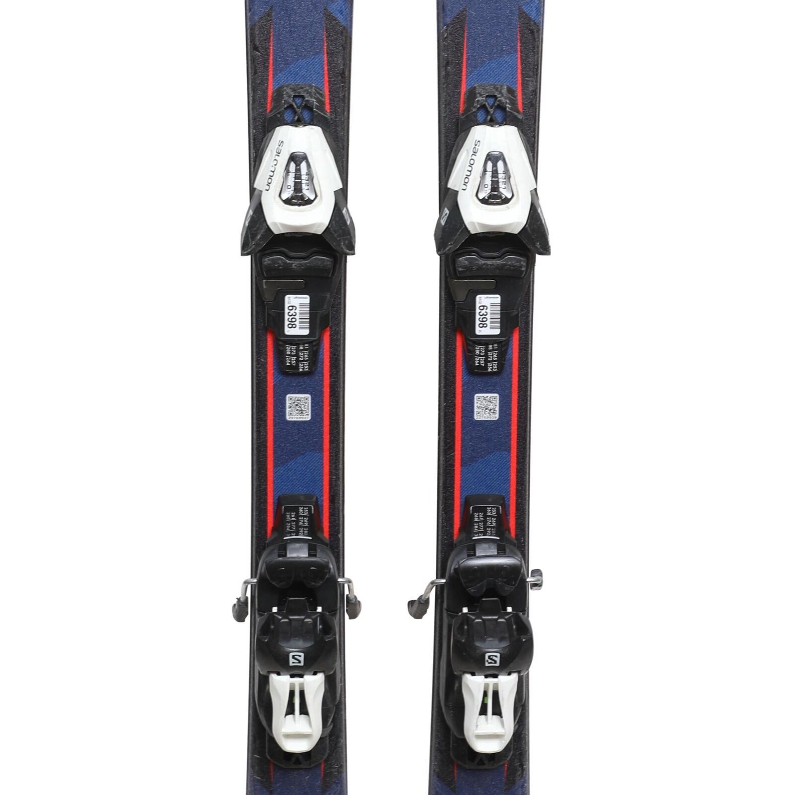 RECONDITIONNE - Ski Junior Salomon S Force Jr + Fixations 3/4