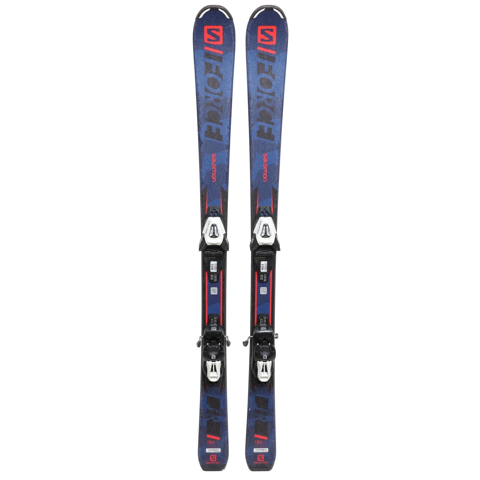 RECONDITIONNE - Ski Junior Salomon S Force Jr + Fixations 2/4