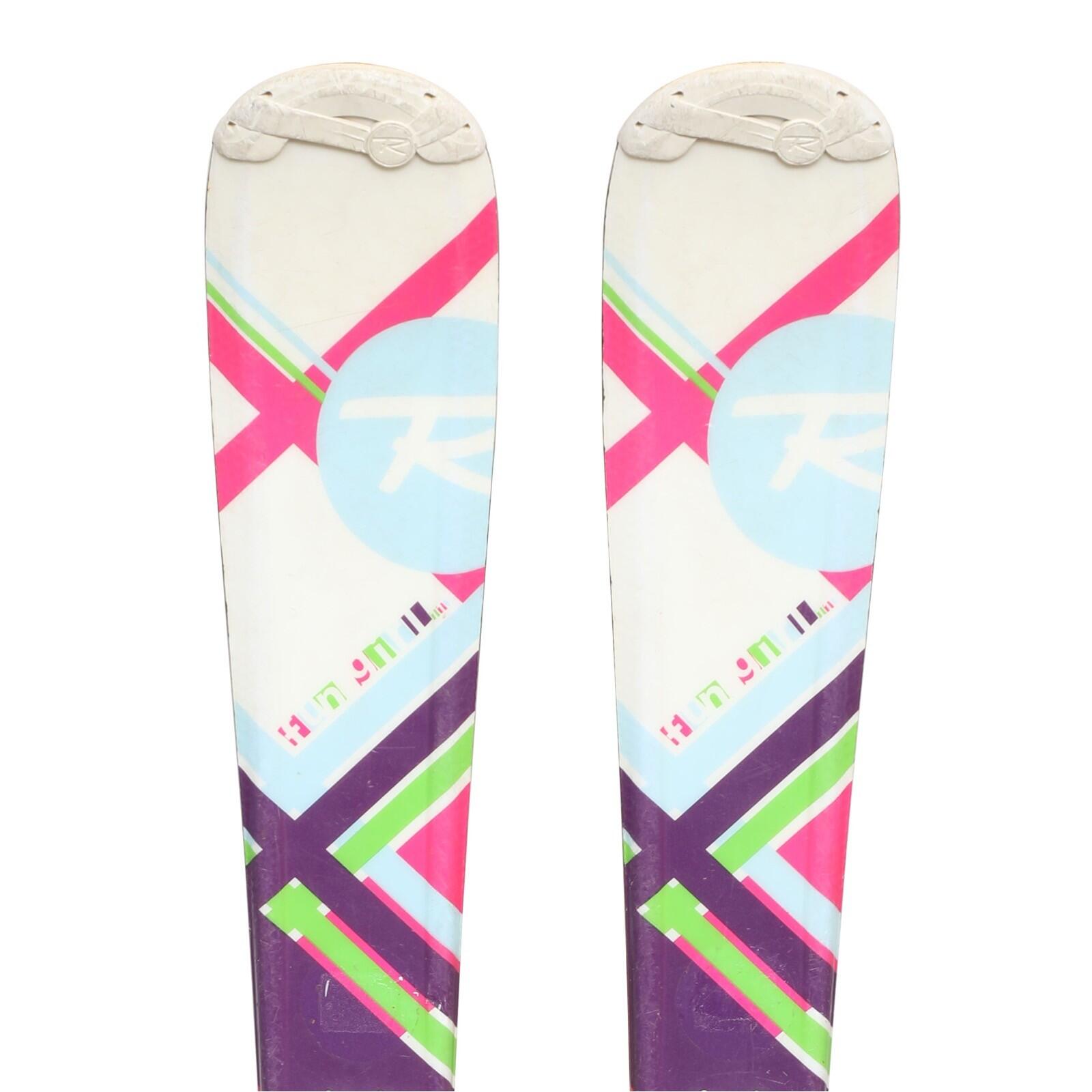 ROSSIGNOL RECONDITIONNE - Ski Junior Rossignol Fun Girl + Fixations