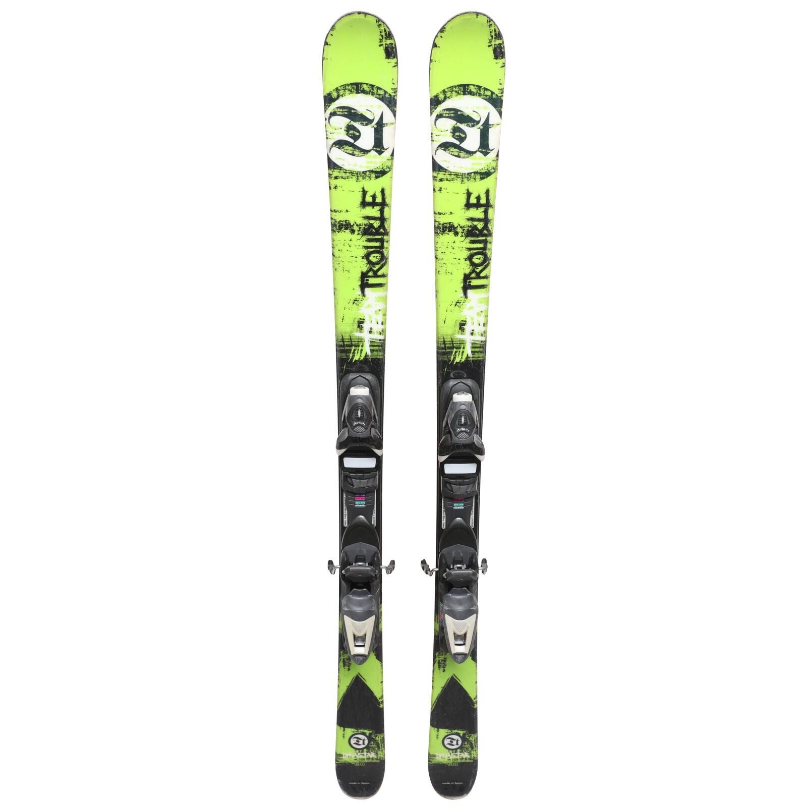 RECONDITIONNE - Ski Junior Dynastar Team Trouble + Fixations 2/4