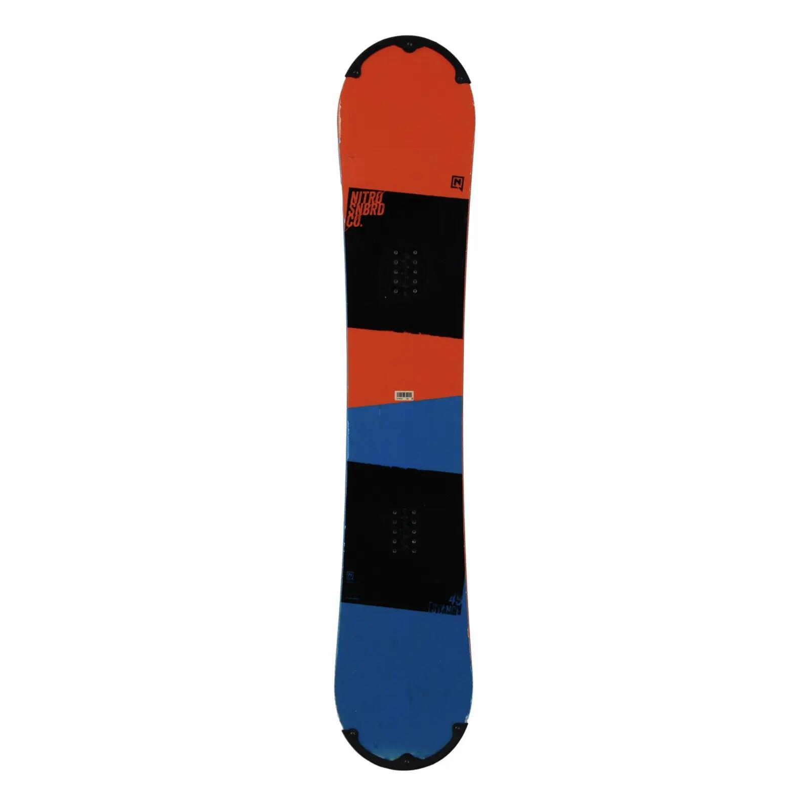 RECONDITIONNE - Snowboard Nitro Stance + Fixations Coque 2/4