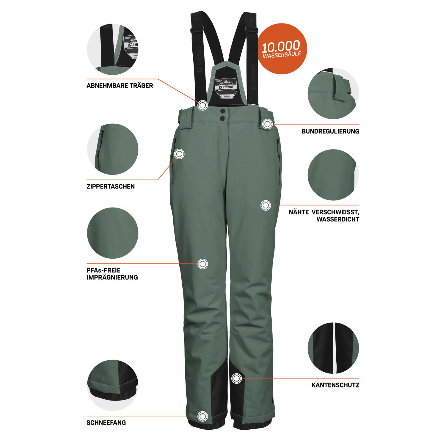 Damen Skihose KSW 249 5/7