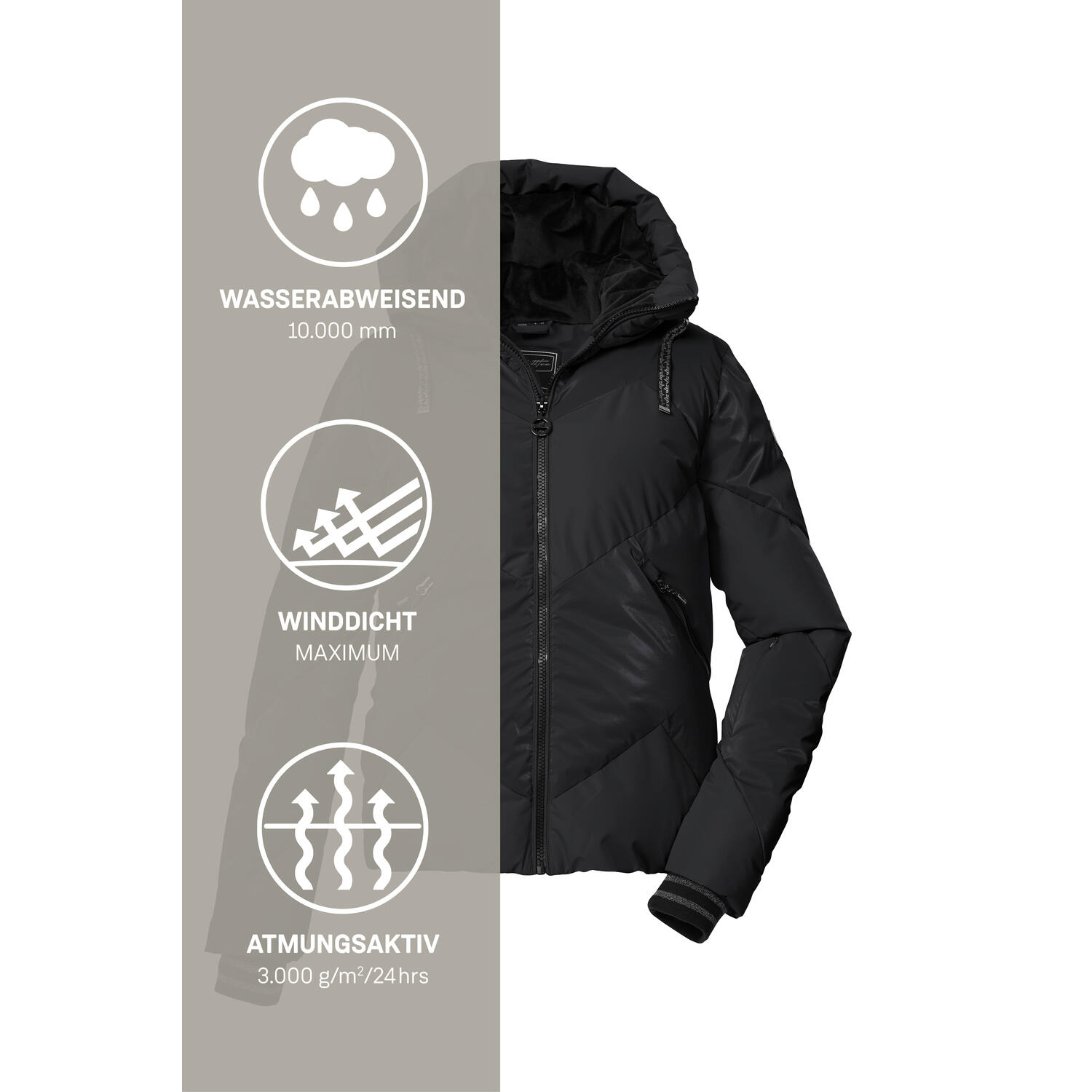 Ski-Steppjacke KSW 113 WMN SKI QLTD JCKT 6/6