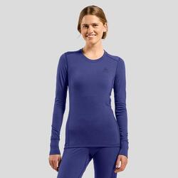 Sous-vêtement technique à col rond en laine mérinos 200 Natural ODLO